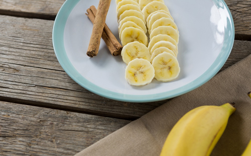 banana with cinnamon